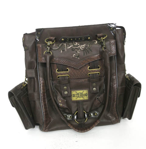 Ozz Croce サイドポケット付きトートバッグ