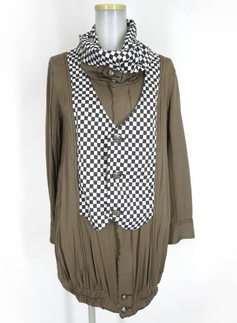 ALGONQUINS 市松チェック切替ジャケット