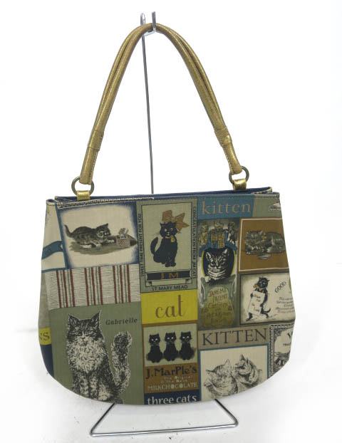 Jane Marple Old Catポスター ハンドバッグ