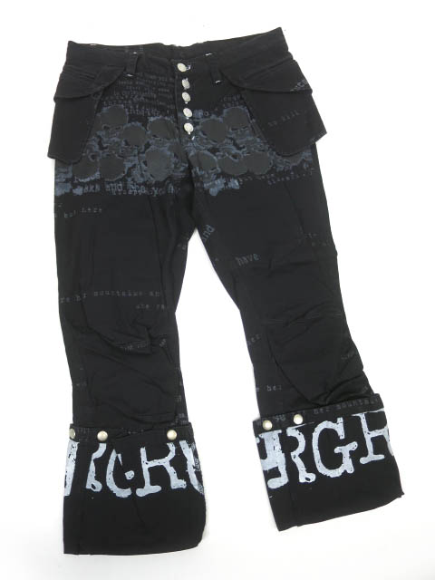 h.ANARCHY 八分丈パンツ