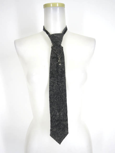 Ozz Croce クロス刺繍入りネクタイ