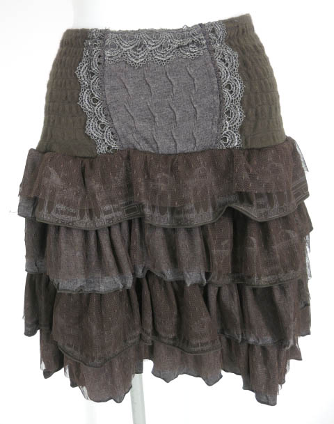 OZZ ANGELO フリルミニスカート