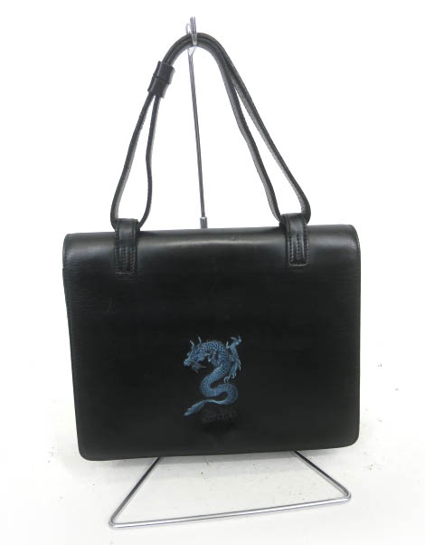 Jean Paul GAULTIER ドラゴン レザーハンドバッグ