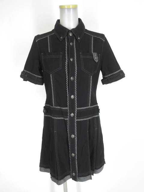 ALGONQUINS 半袖シャツワンピース