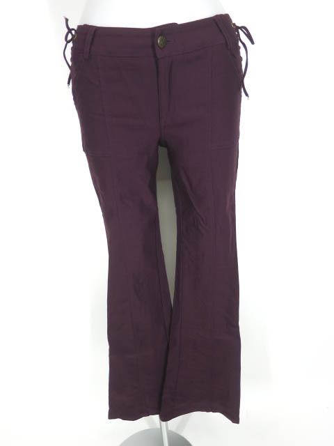 OZZ ONESTE 編み上げ付きブーツカットパンツ