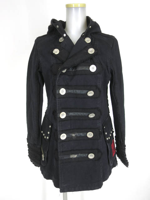 ALGONQUINS フード付きデニムジャケット