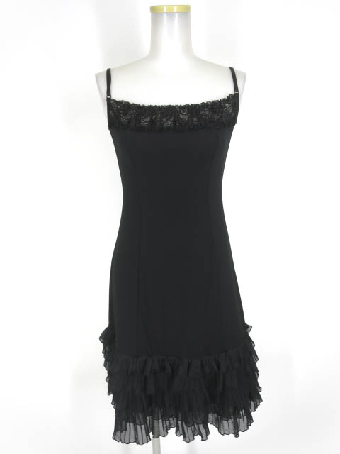 OZZ ONESTE 薔薇刺繍入りキャミワンピース