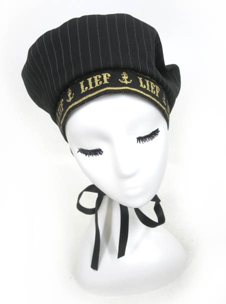 LIEF ストライプベレー帽