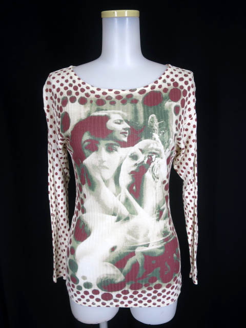 Jean Paul GAULTIER CLASSIQUE ヌード柄長袖カットソー