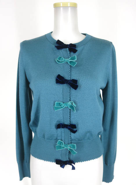 Jane Marple リボンカーディガン