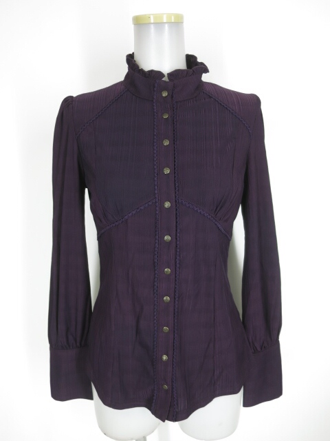 Rozen Kavalier フリルスタンドカラーブラウス