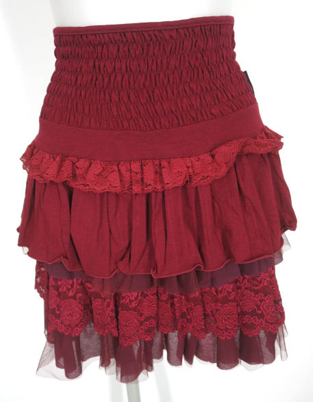 OZZ ONESTE フリルミニスカート