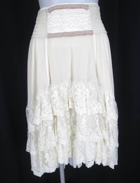 OZZ ANGELO 後ろロングスカート