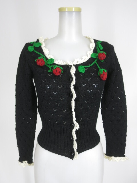 MILK いちごニットカーディガン