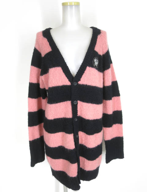 ALGONQUINS ボーダーロングカーディガン