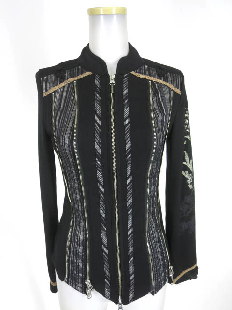 OZZ ONESTE チャイナジップカーディガン