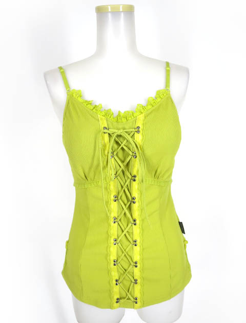 OZZ ONESTE 編み上げ付きビスチェキャミソール