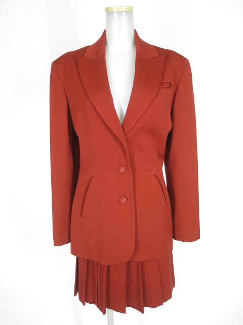 Jean Paul GAULTIER FEMME ジャケット & プリーツスカート セットアップ スーツ