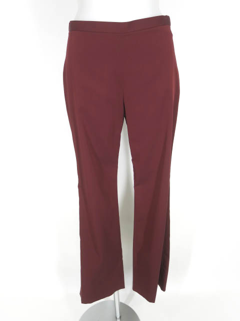 Jean Paul GAULTIER FEMME 花柄プリーツ裾フレアパンツ