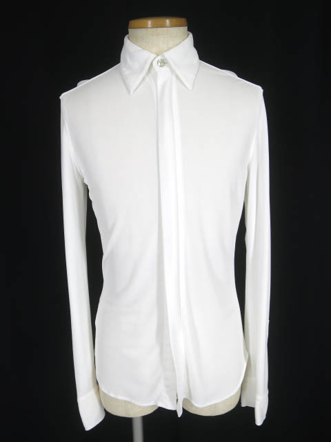 Jean Paul GAULTIER HOMME ジップアップジョーゼットシャツ