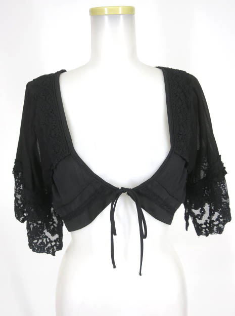 Rozen Kavalier 袖メッシュチュールボレロ