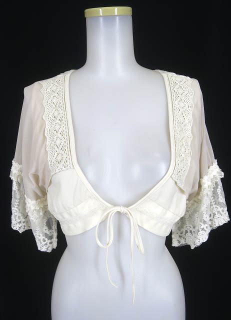 Rozen Kavalier 袖メッシュチュールボレロ