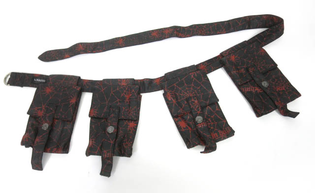 h.NAOTO ４連ウエストポーチ