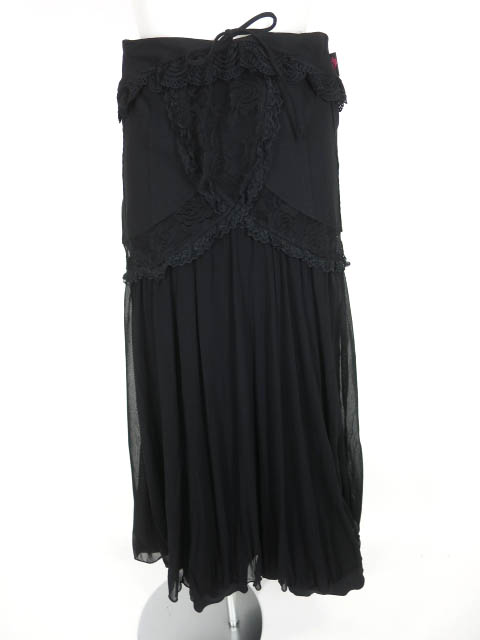 Ozz On チュール重ねロングスカート