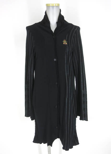 h.ANARCHY ストライプカーディガン