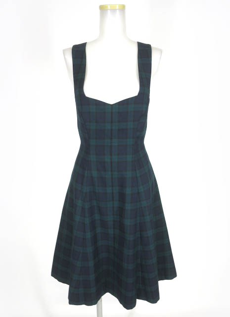 MILK タータンチェックジャンパースカート