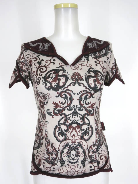 Ozz Croce 総柄半袖カットソー