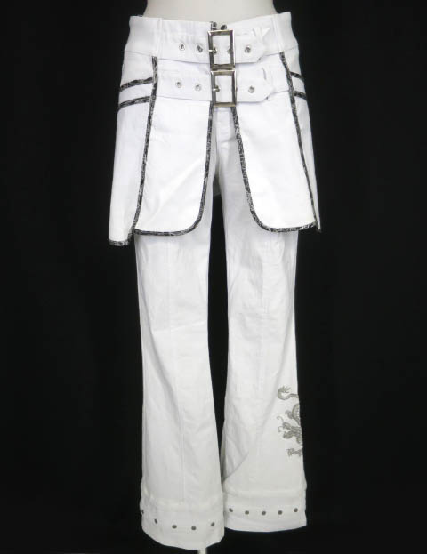 Ozz Croce オーバースカート付きパンツ