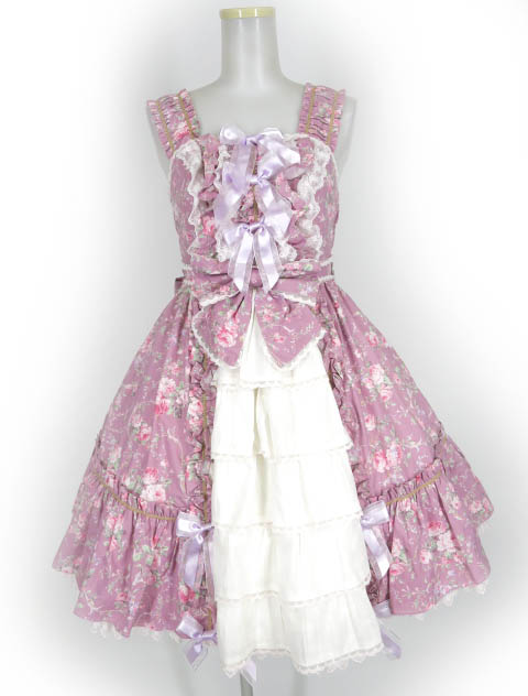 Angelic Pretty Frilly Roseジャンパースカート