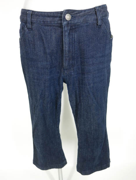 PINK HOUSE 裾フリル切替デニムパンツ