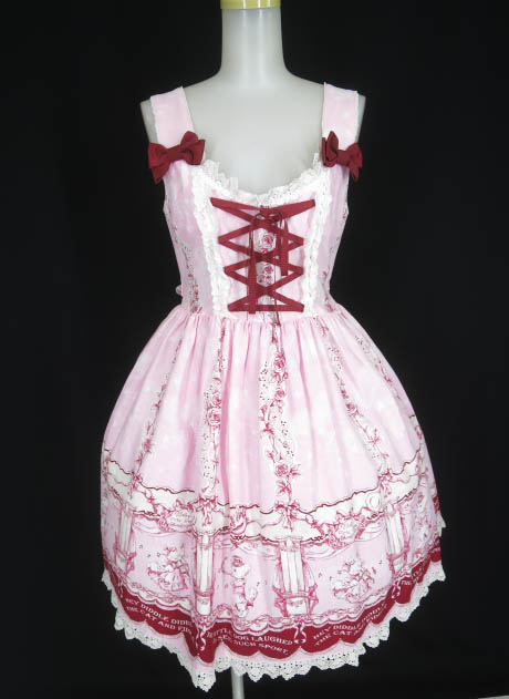 BABY, THE STARS SHINE BRIGHT 星空のマザーグース柄 ジャンパースカート