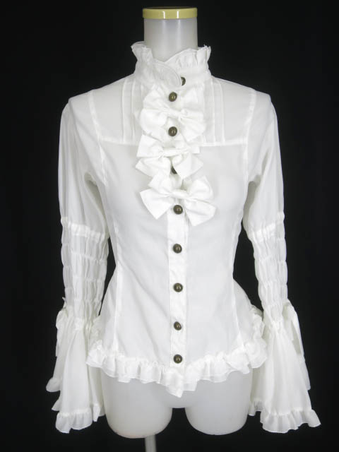 Metamorphose 姫袖シャーリングブラウス