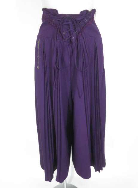 Rozen Kavalier プリーツ袴ワイドパンツ