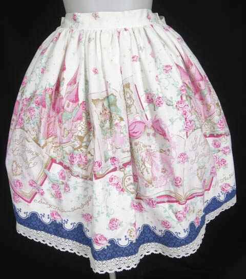 BABY, THE STARS SHINE BRIGHT 眠れる森の美女～Pop up Labyrinth～柄スカート