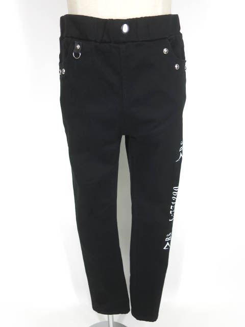 SEX POT CUSTOM RS BLACK STRETCH スキニーパンツ