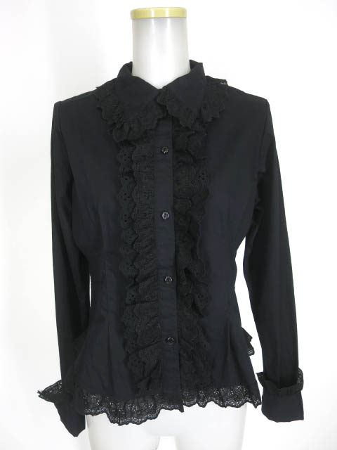 PUTUMAYO 薔薇レース付きブラウス
