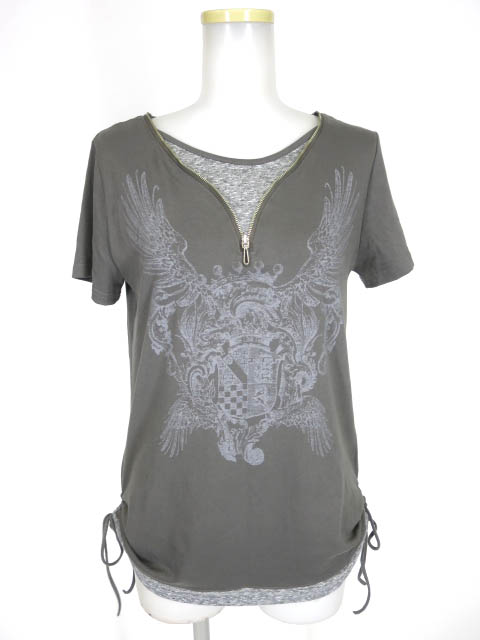 Rozen Kavalier エンブレムプリント半袖カットソー