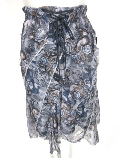 値下げオッズオネスト　ボリュームチュールスカート ランダムティアードチュールスカート