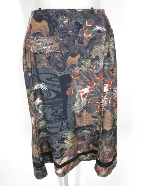 OZZ ONESTE 和チャイナプリント2wayスカート