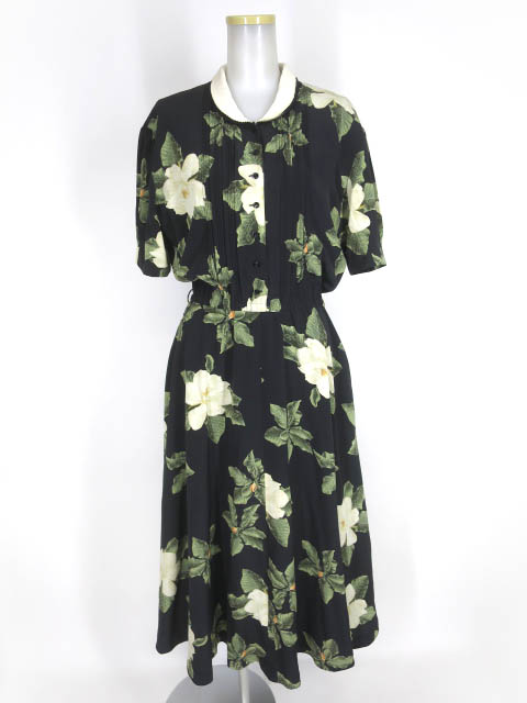 KANEKO ISAO 花柄ワンピース