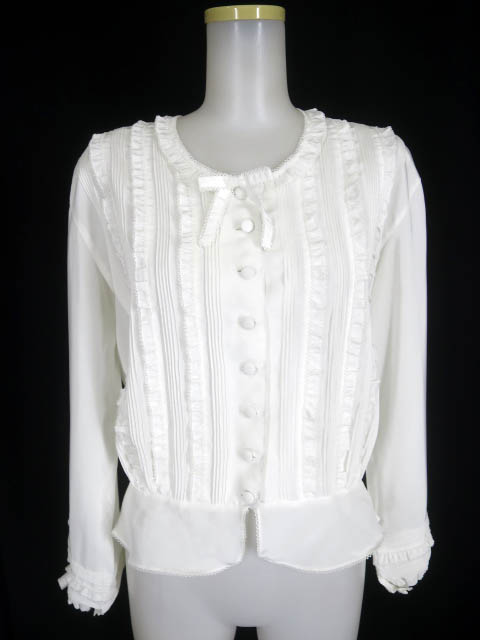 KANEKO ISAO ピンタックブラウス