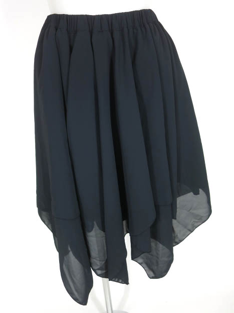 ATELIER PIERROT シフォンイレギュラーヘムスカート