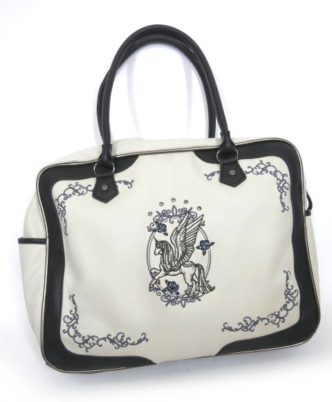 OZZ ANGELO ペガサス刺繍バッグ