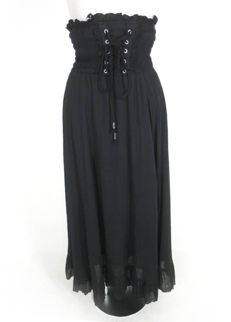 Rozen Kavalier 楊柳ガーゼ2wayロングスカート