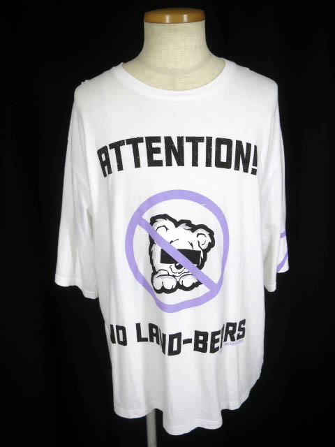 LAND by MILKBOY NO LAND BEAR Tシャツ