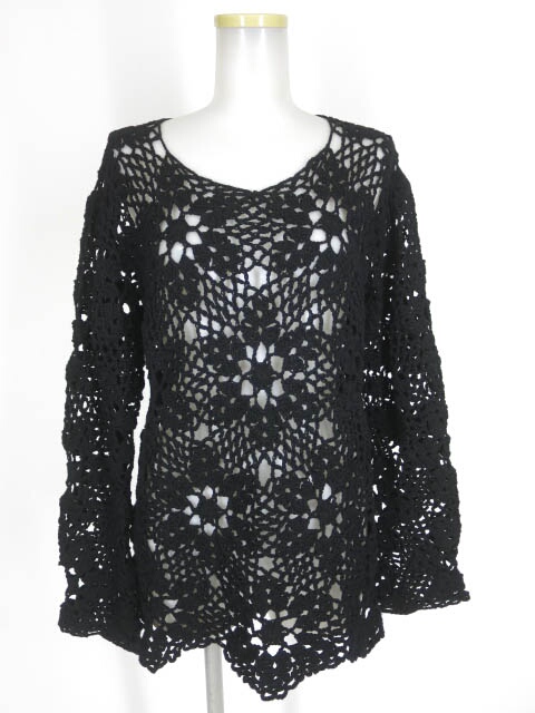 Y's 透かし編みニットセーター